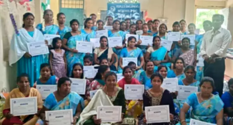 Tailoring training empowers 52 underprivileged women in Trichy