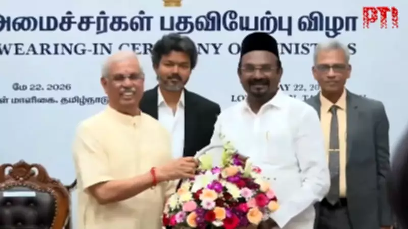Tamil Nadu Cabinet Expanded: IUML's Shahjahan, VCK's Arasu Sworn In