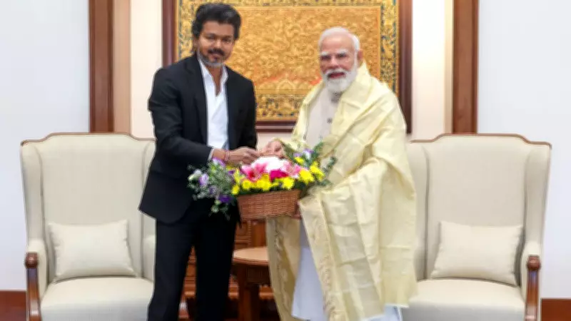 Tamil Nadu CM Vijay Meets PM Modi in First Delhi Visit Since Taking Office