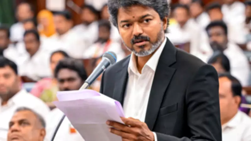 Tamil Nadu CM Vijay Stamps Authority After Trust Vote Win
