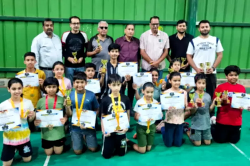 Tank Sisters Shine at District-Level Badminton Tournament in Jaipur