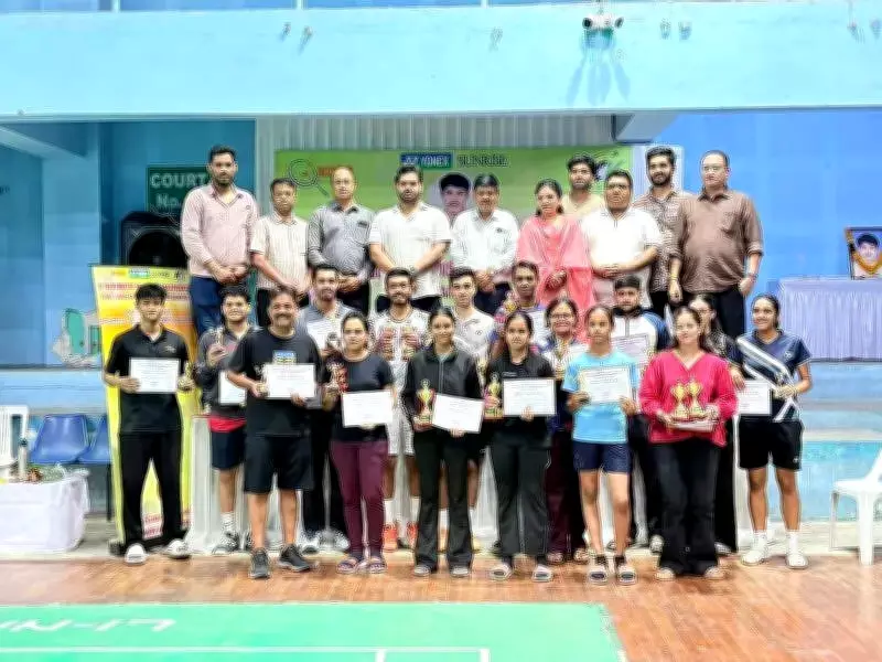 Tanmay Gawande and Aayush Durgpurohit Win Twin Titles in Nagpur Badminton Tournament