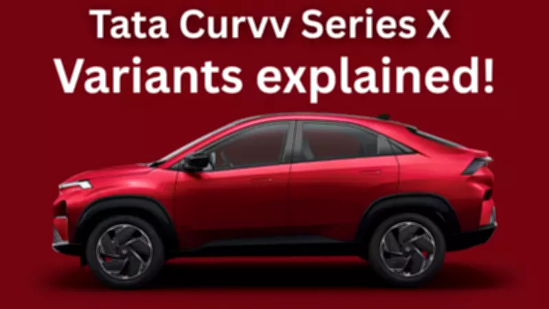 Tata Curvv EV Series X Launched in India: Price, Range, and Variants