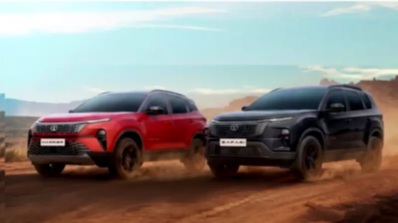 Tata Harrier, Safari Diesel Get Ultra Red Dark Edition at Rs 23.84 Lakh