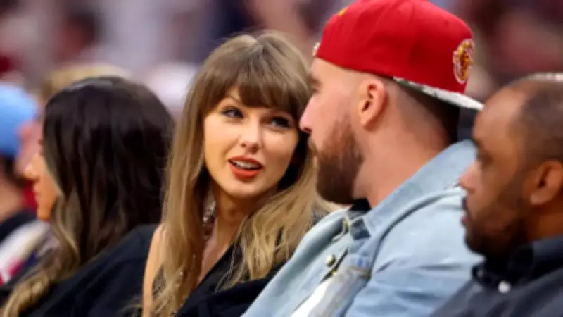 Taylor Swift and Travis Kelce Coordinate Outfits at Cavaliers Playoff Game
