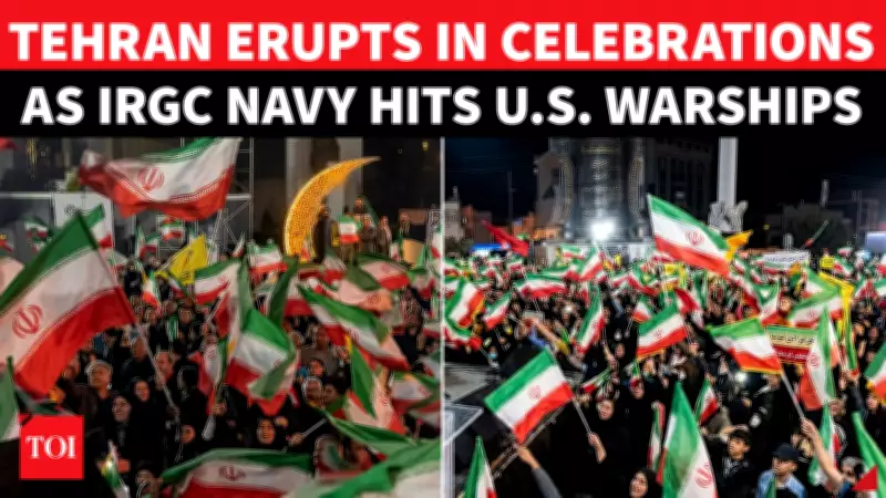 Tehran Celebrates IRGC Attack on US Navy; Calls to 'Hit Them Hard' Grow