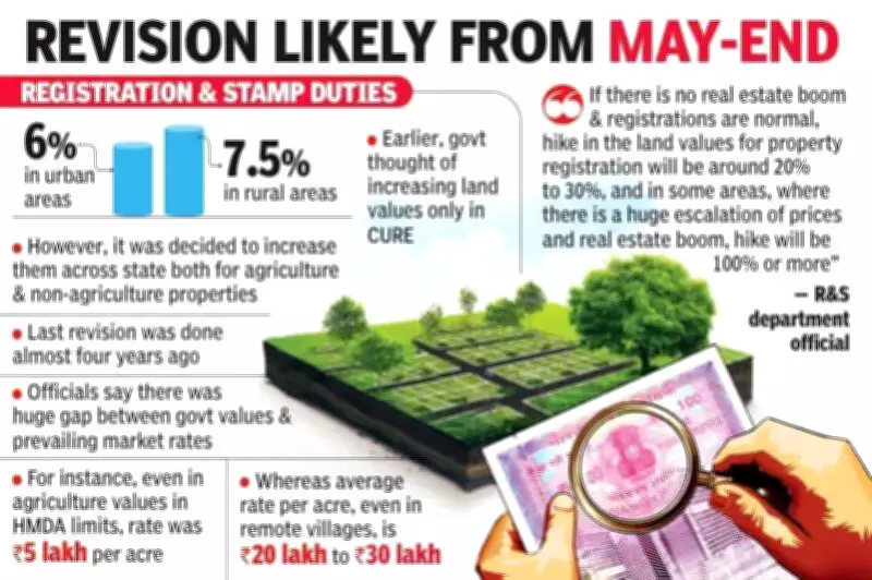 Telangana to Revise Land Values for Property Registration in May