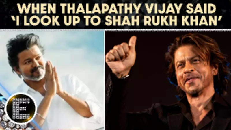 Thalapathy Vijay Once Revealed Admiration for Shah Rukh Khan