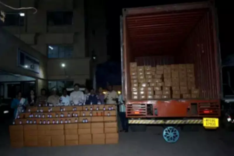 Thane Excise Busts Rs 1.7 Crore Liquor Smuggling Racket Using Fake Medical Invoices