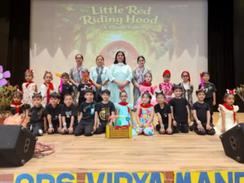 Thematic Assembly on Little Red Riding Hood Held at School