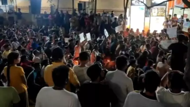 Thousands Protest Student Suicide at Manipal Academy Bengaluru Campus