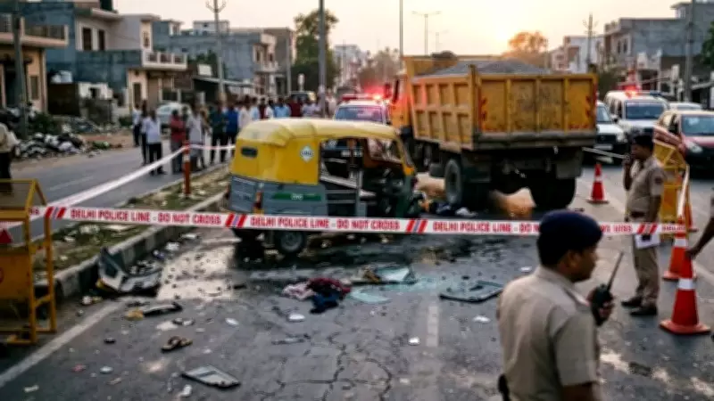 Three dead, four injured in hit-and-run by dumper in Delhi's Alipur
