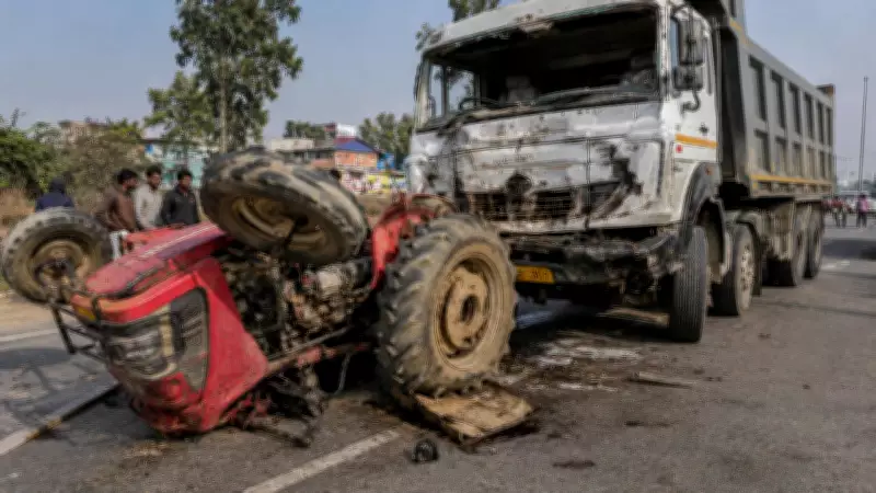 Three killed as truck hits tractor on GT Road in Kannauj