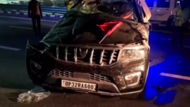 Three Killed in SUV Crash on Ganga Expressway in Raebareli
