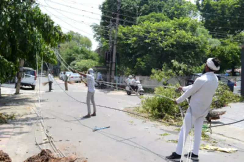 Thunderstorm Causes Rs 74 Lakh Loss in Karnal, Damages 194 Poles