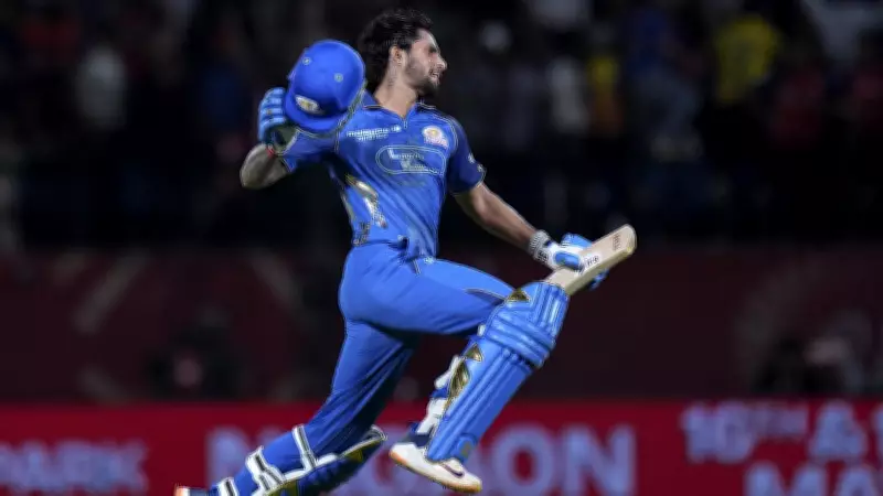Tilak Varma Shines as MI Crush Punjab Kings' Playoff Hopes