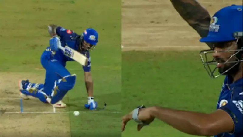 Tilak Varma's WHOOP Band Comes Off After Hit in MI vs CSK IPL 2026