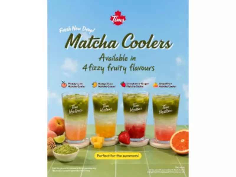 Tim Hortons India Unveils New Matcha Coolers for Summer Season