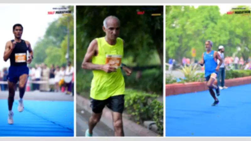 Times Internet Half Marathon 2026: 50+ Male Category Inspires with Dedication and Passion