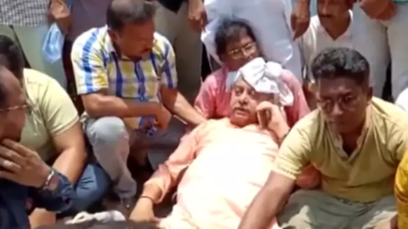 TMC Leader Kalyan Banerjee Attacked Near Police Station in Hooghly