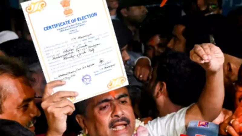 TMC Will Be Destroyed in 24 Hours: Suvendu Adhikari's Stark Warning After Saffron Wave