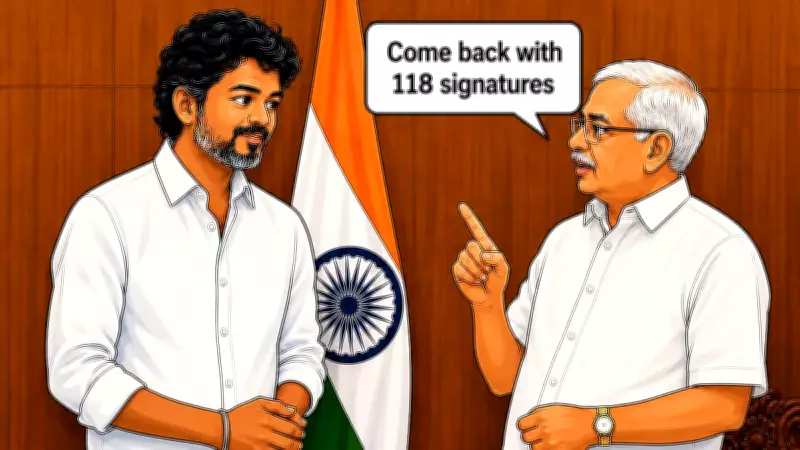 TN Governor Tells TVK Chief Vijay to Prove Majority for Govt Formation