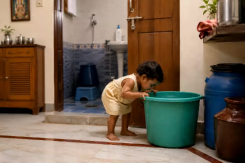 Toddler dies after falling into water bucket in Nashik; safety tips for parents