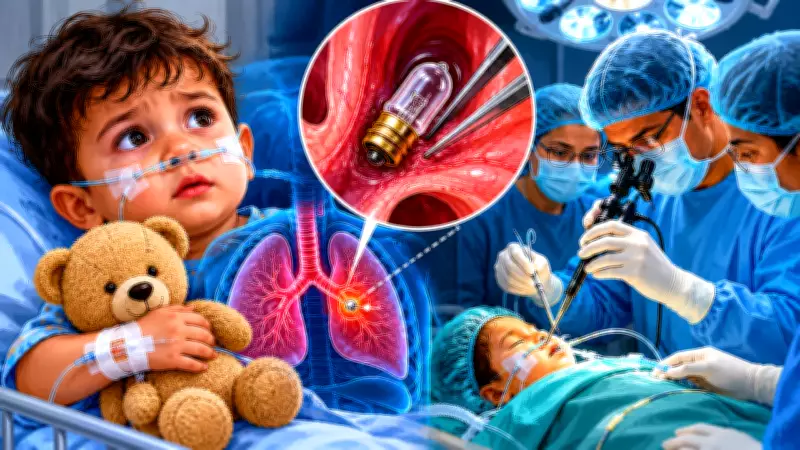 Toddler's Cough Turns into Critical Airway Emergency Requiring Surgery