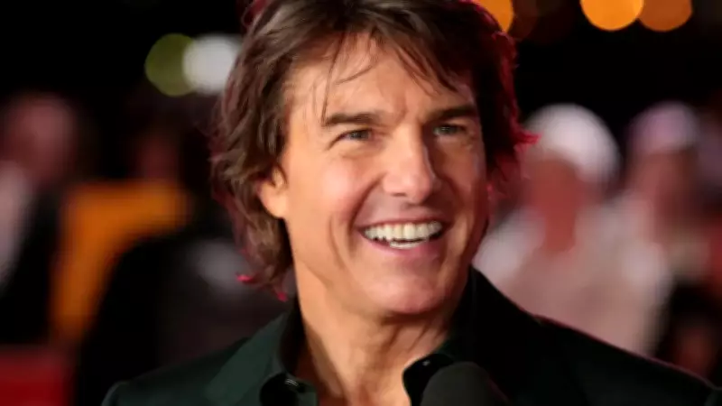Tom Cruise Lands in London in All-Black Outfit Amid Top Gun 3 Buzz