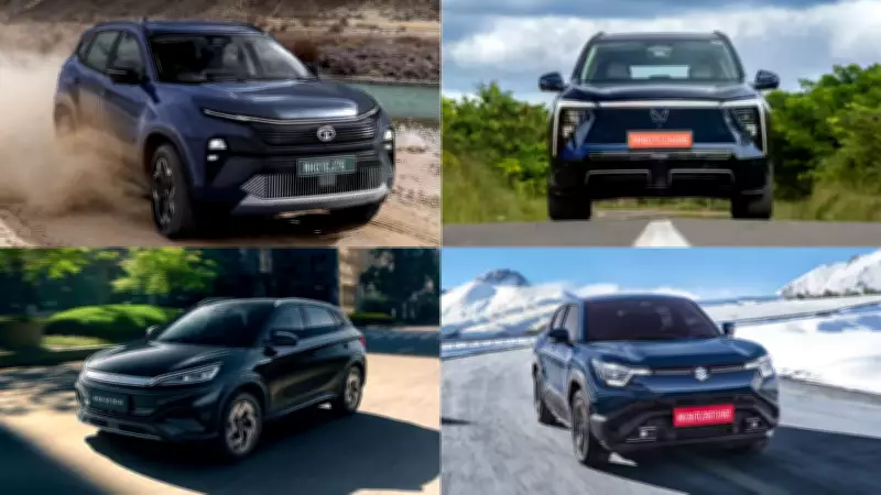Top Electric Mid-Size SUVs in India Ranked by ARAI Range