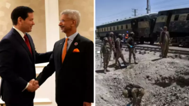 Top News: Jaishankar-Rubio Talks, Pakistan Train Blast, Russia Strikes Ukraine, Iran Deal Hint, White House Shooting