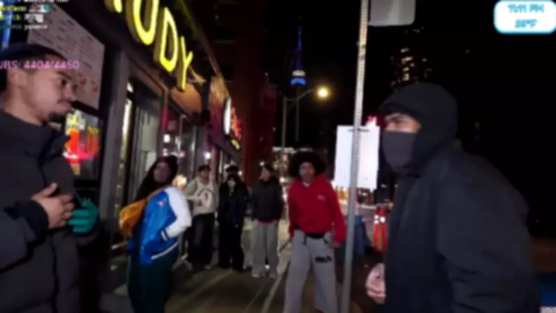 Toronto Livestream Brawl: Streamers Arky and Yugi in Street Fight
