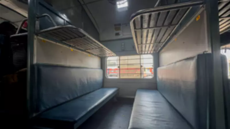 Train Seat Vandalized for Reel: Men Tear Seat Cover, Dangle from Moving Coach