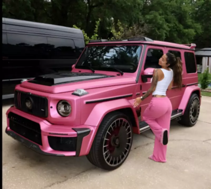 Travis Hunter Gifts Wife $600K Pink Brabus G-Wagon for Mother's Day