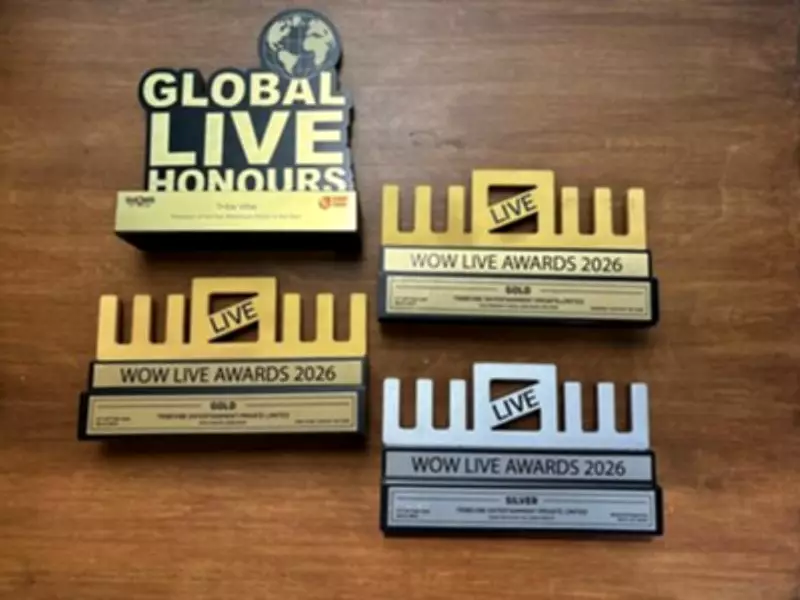 Tribevibe Entertainment Wins Five WOW Awards 2026, Dominates Live Entertainment