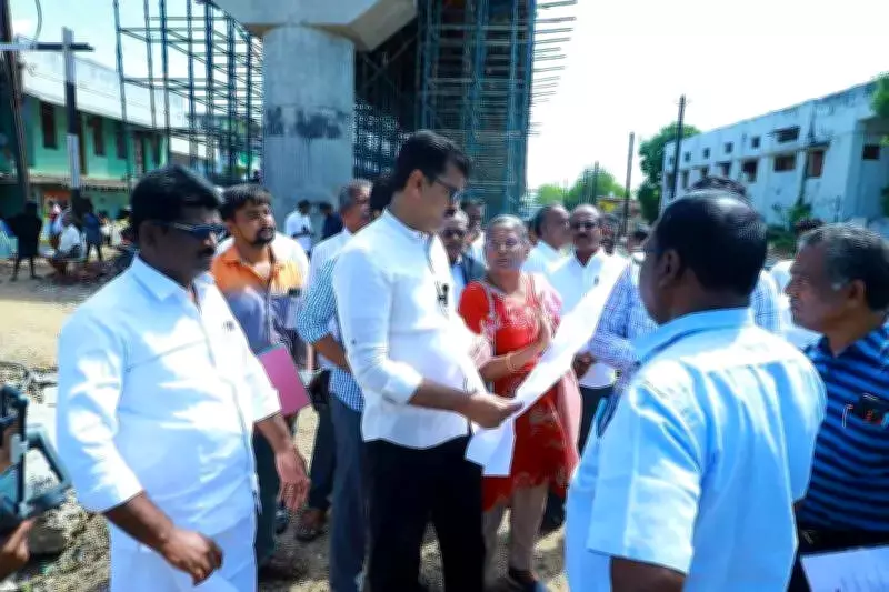 Trichy MP: Fort Station Railway ROB to Be Completed by Sept 2026