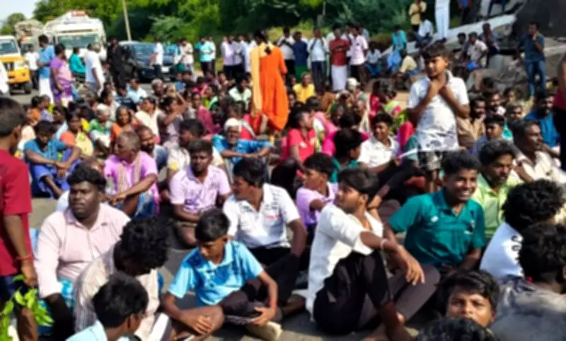 Trichy Villagers Block Highway Over Temple Festival Dispute