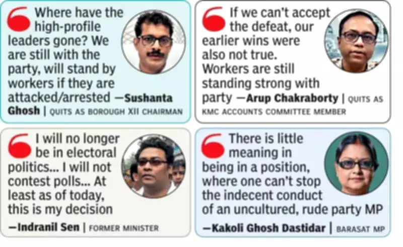 Trinamool Resignations Rock Kolkata Municipal Corporation
