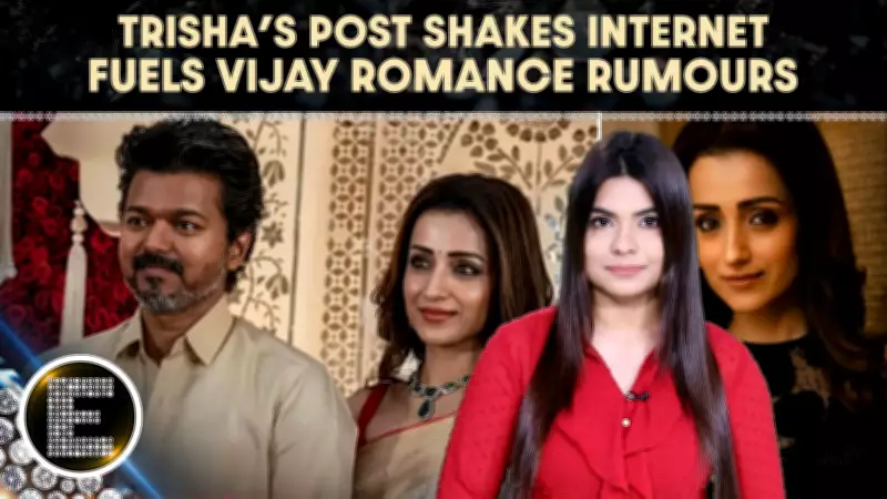 Trisha Krishnan's 'IYKYK' Post Sparks Vijay Romance Rumours Again