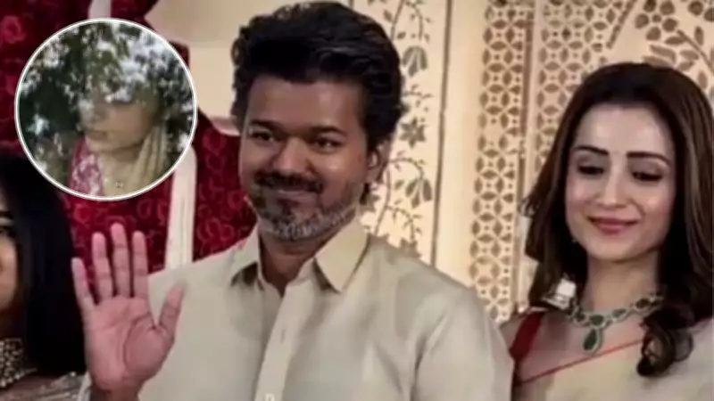 Trisha Visits Vijay Amid TVK Electoral Lead, Video Goes Viral