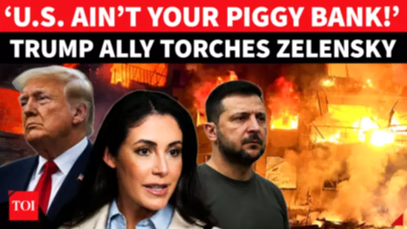 Trump Ally Anna Paulina Luna Accuses Zelensky of Using US as 'Piggy Bank'