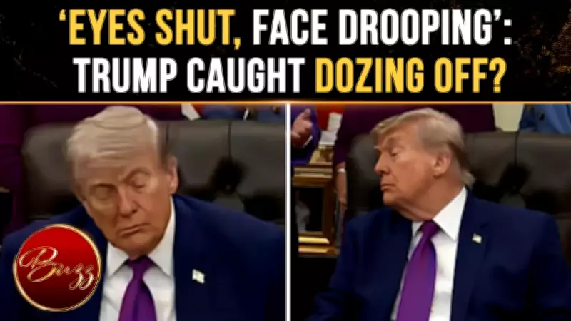 Trump Appears to Doze Off After Telling Senator Not to Speak Too Long