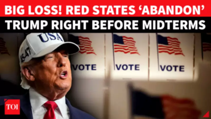 Trump Approval Drops in Every State, Red Strongholds Shrink