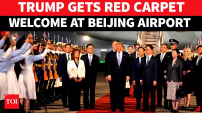 Trump Arrives in Beijing Without In-Person Welcome From Xi Jinping
