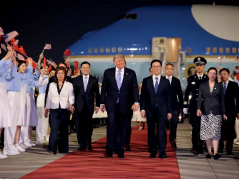 Trump Arrives in China for High-Stakes Summit with Xi Jinping