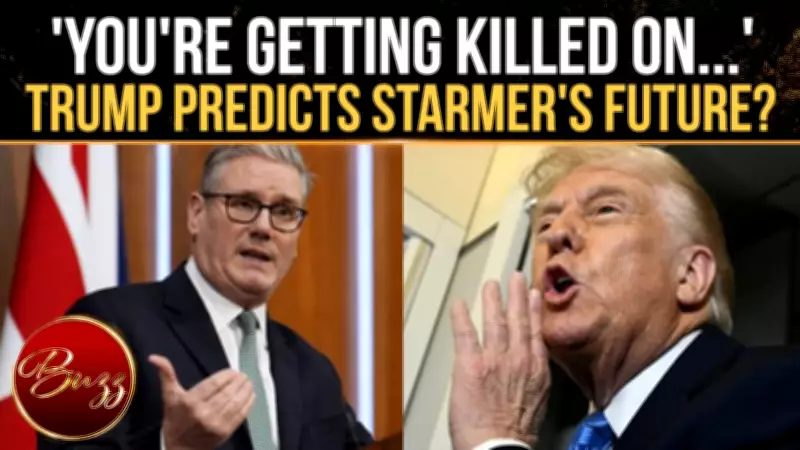 Trump Blasts UK PM Starmer Over Immigration, Energy Policies