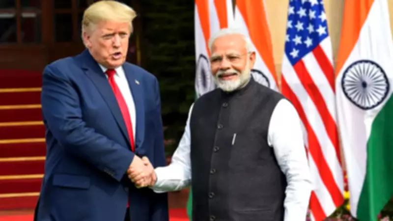 Trump Calls Modi 'Great' in Surprise US Embassy Party Appearance