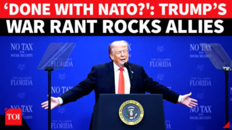Trump Calls NATO 'Paper Tiger,' Threatens US Exit Over Iran War