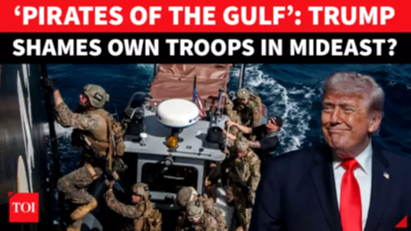 Trump Calls US Navy 'Pirates' in Mideast, Echoes Iran Taunts