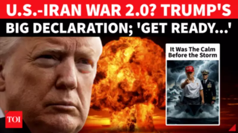 Trump Confirms Iran War Return, Attack Anytime? US' Big Declaration; 'CALM BEFORE THE STORM...'